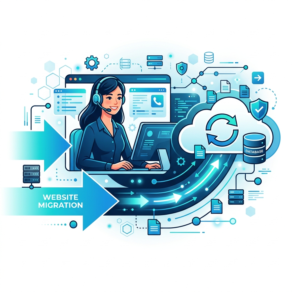 7/24 Destek ve Site Taşıma